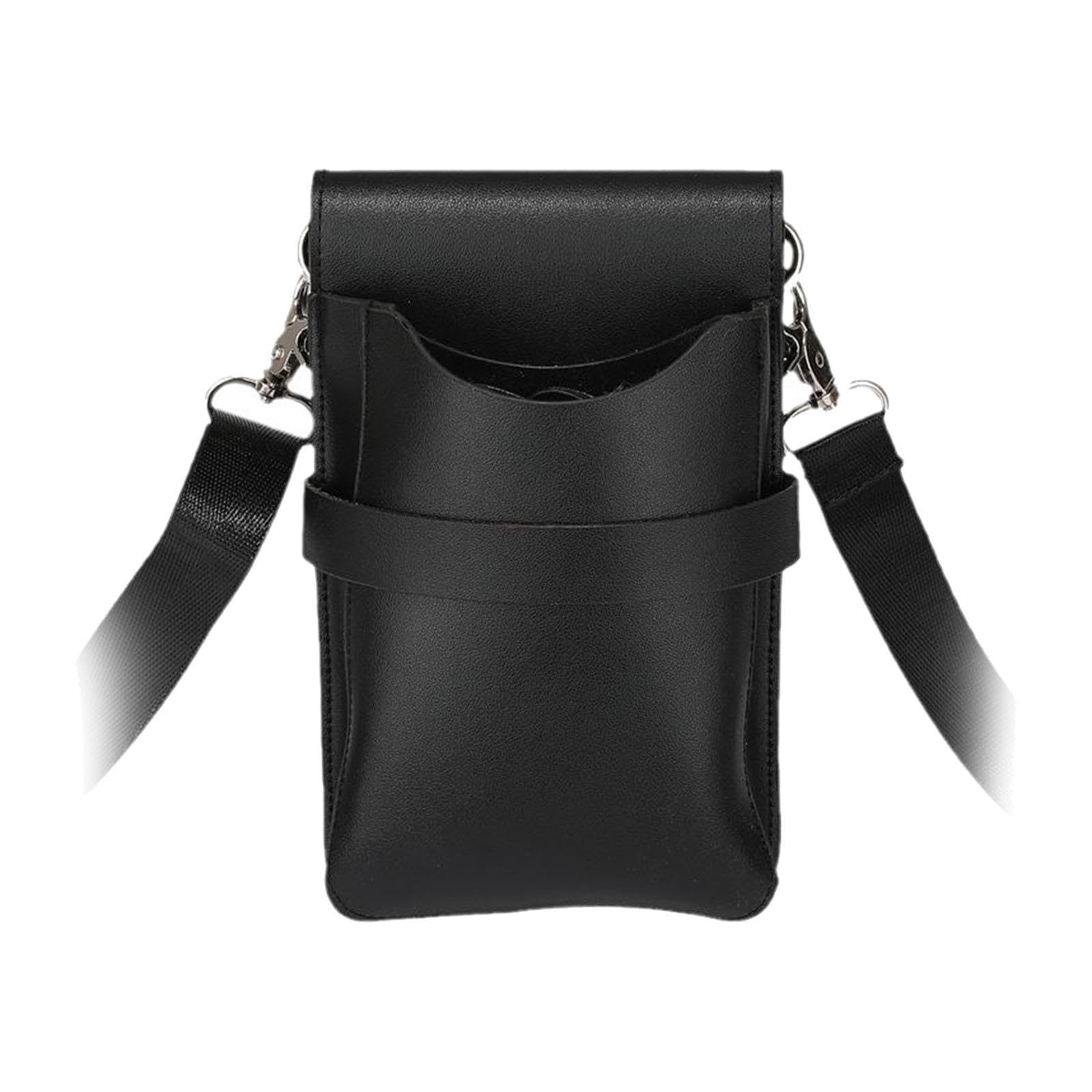 STYLEHEAVEN Hairdressing Scissor Pouch Convenient Tool Holder Waist Pouch PU Scissor Bag Black-image-23