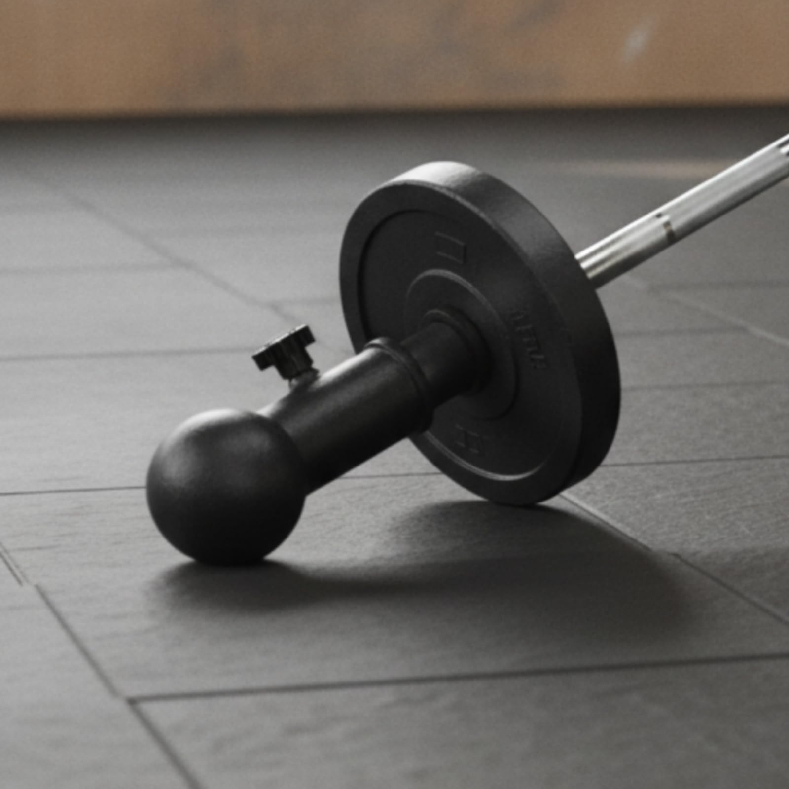 Fitness Training Handle Anclaje Giratorio para Barra Base de Metal Resistente Manguito Cilíndrico con Bloqueo Movimiento Multidireccional en Acero