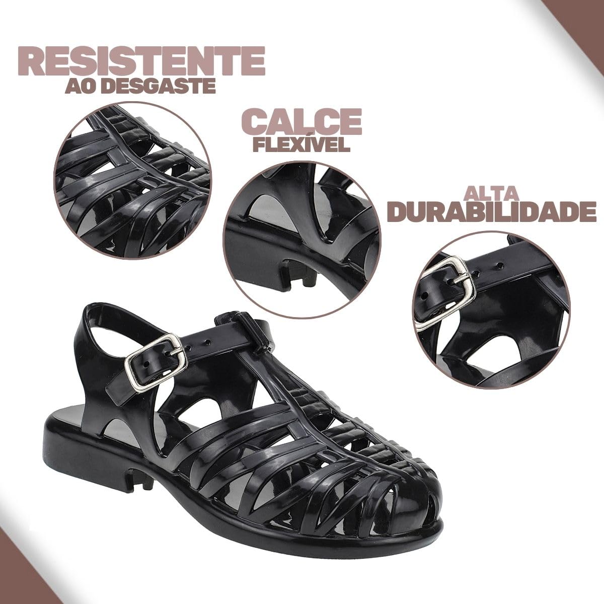 Sandália Trançada Fivela Infantil Emborrachada Menina em promoção! Veja a oferta e mais achadinhos de Sandálias & Chinelos Infantis 8 Hoje é o melhor dia para comprar Sandália Trançada Fivela Infantil Emborrachada Menina com aquele preço maroto! Promoção! Aproveite a oferta! 8