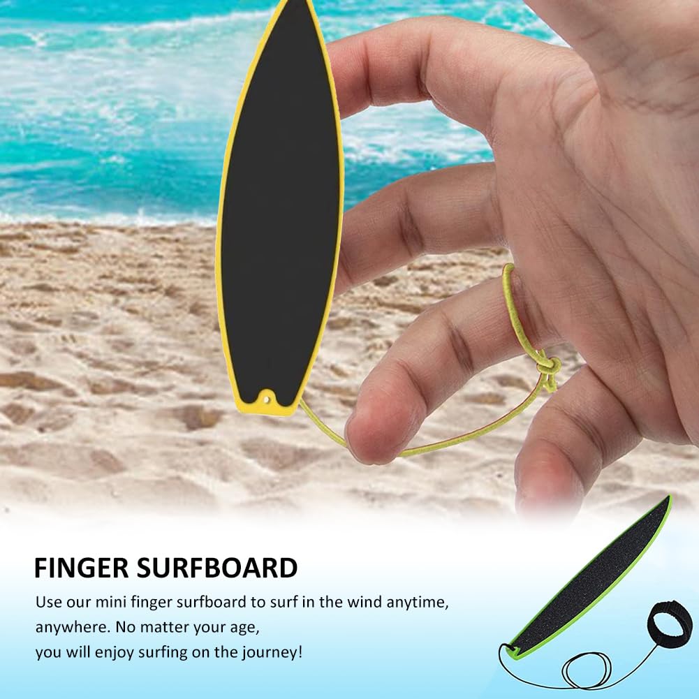 Mini Tavole Da Surf Per Dita - Set 4 Pezzi Colorati Per Gioco E Antistress - Foto 4
