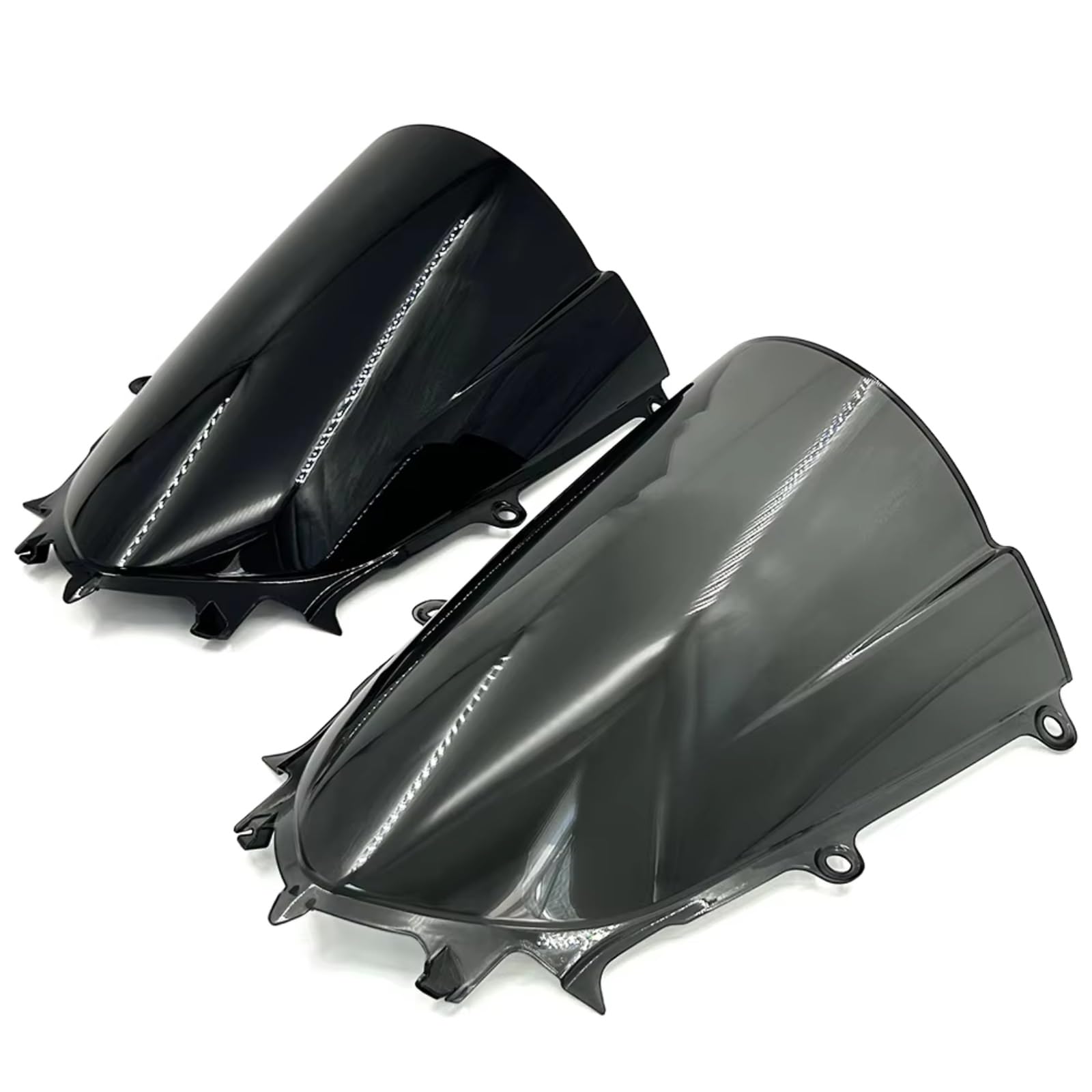 Compatibile Con Yamaha Per YZFR7 2022-2024 Per R6 2017-2024 Deflettore Del Per Vento Parabrezza Fumo Nero Doppia Bolla Spoiler Per