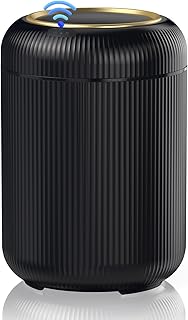 Procade Bathroom Trash Can Automatic Touchless,Motion Sensor Trash Bin,3 Gallon /11 L Smart Office Garbage can with Lid,Small Black Garbage Bin Wastebasket for Bedroom,Toilet, rv, Kitchen,Living Room