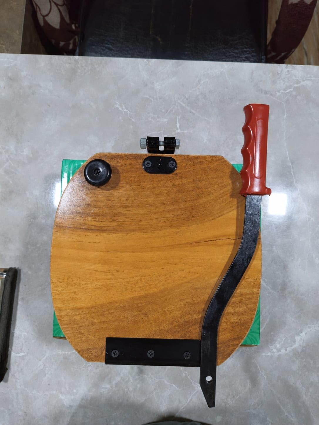 Wooden Papad Press Machine | Heavy Duty Puri & Khakhra Maker | Manual Roti Press with Strong Handle | Kitchen Tool for Papad, Puri & Khakhra Making-picture-14