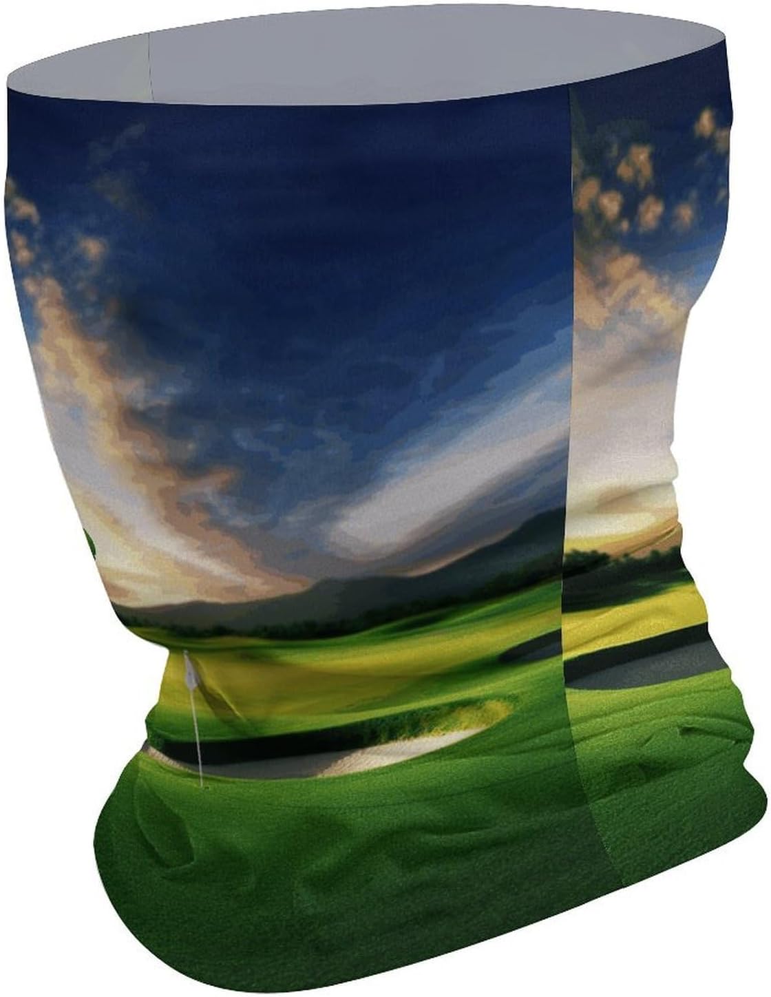 Golf Course Neck Gaiter Cooling UV Protection Bandana Gator Scarf Winter Neck Warmer Gaiter Windproof Ski Mask Scarf Windproof Face Mask Face Cover for Men Women