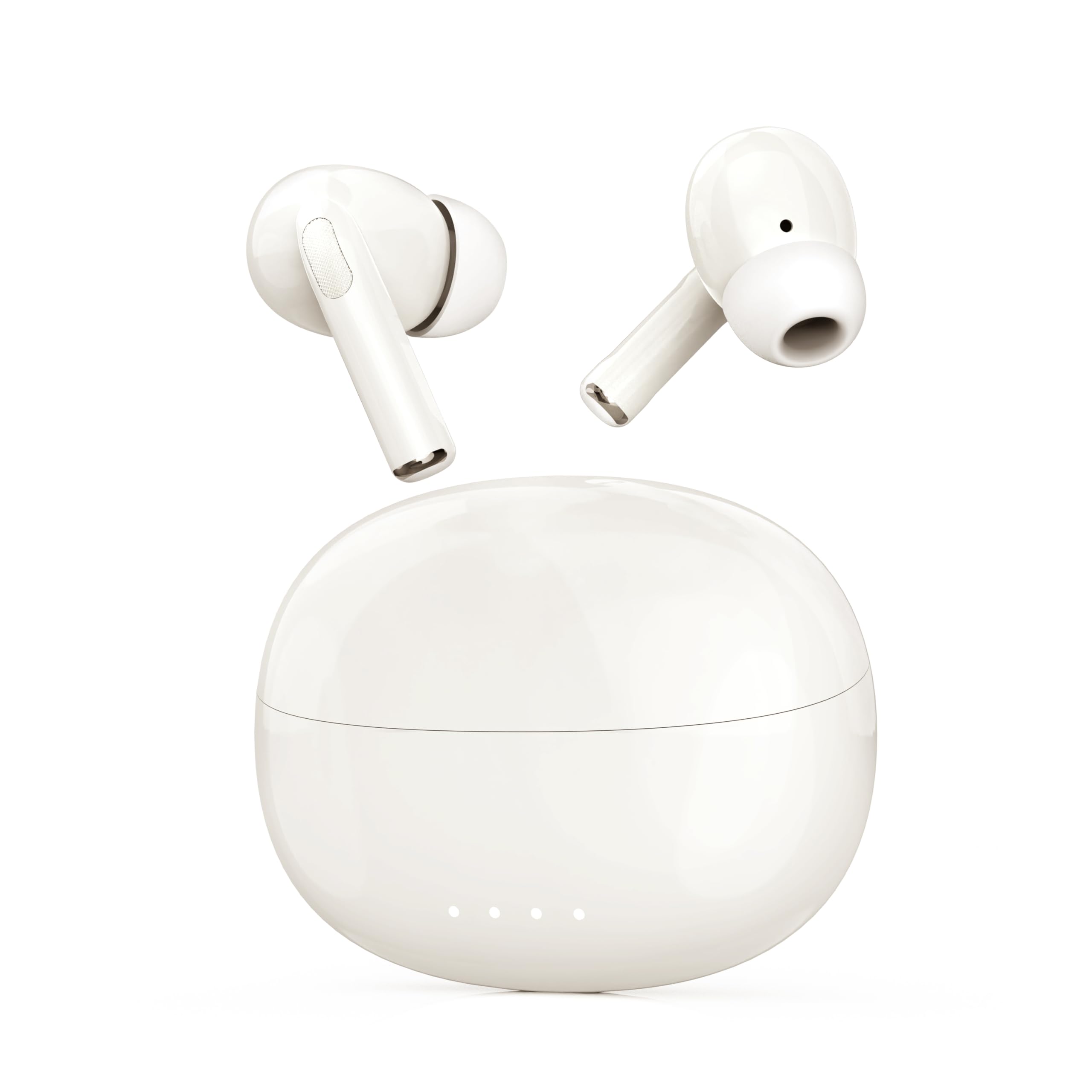 イヤホン Bluetooth6.0 【進化した音質】 ワイヤレスイヤホン Hi-Fi音質 360°臨場感 ノイズキャンセリング IPX6防水 ブルートゥースイヤフォン 自動ペアリング 低遅延瞬時接続 軽量 最大24時間再生 ハンズフリー通話 マイク内蔵 タッチ操作 iPhone/Android/PC対応 通勤 通学 スポーツ