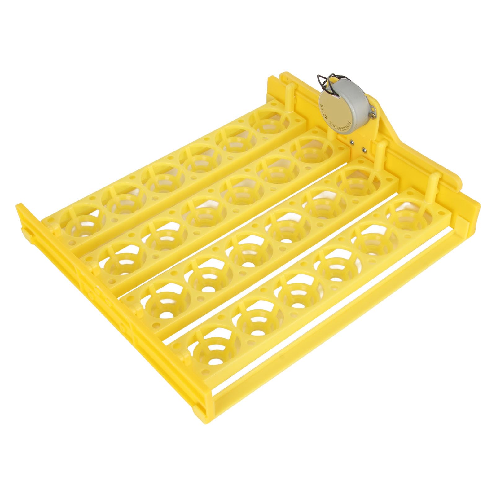 KIMISS 24 Capacidad de Huevos Bandeja de Huevos para Girar para Pato, Pollo, Pavo Real, Ganso - Solución de Incubación Eficiente y Tranquila (AC220V)