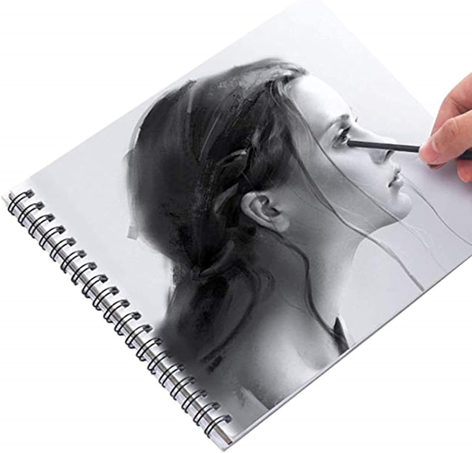 HAKIM'S HS Willow Charcoal (Set Of 25)/ Compressed Sticks Pencils Sketch Drawing Art Charcoal Painting 4