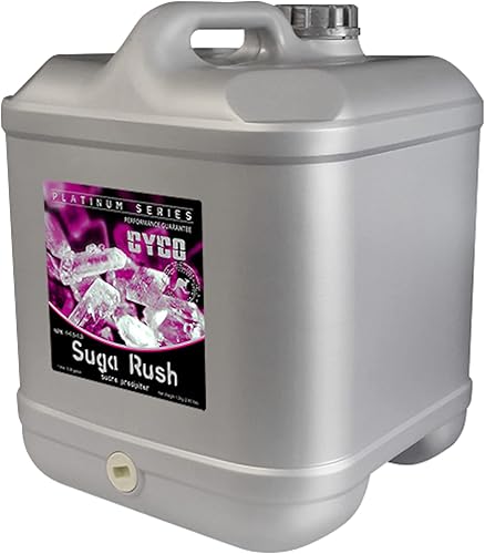 Miniatura 3 de CYCO Suga Rush, nutriente líquido para el ciclo de floración, para plantas hidropónicas, 0-0.5-0.3, 1 litro