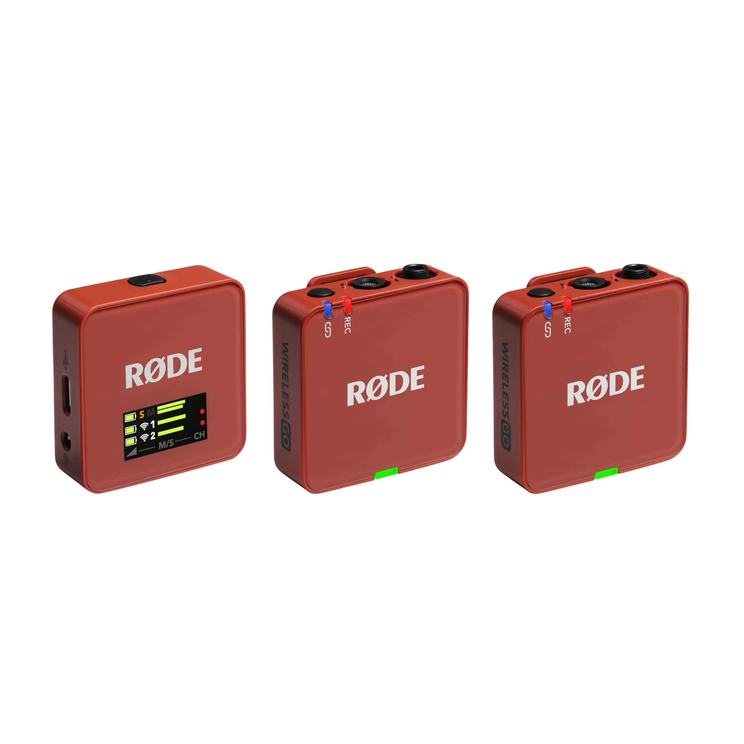 RØDE Wireless GO (Gen 3) Compact Wireless Microphone, 32-Bit Float, Clay
