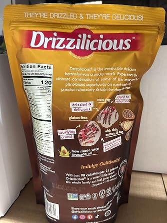 Drizzilicious Strawberry Chocolate Mini Rice Cakes, 10 oz