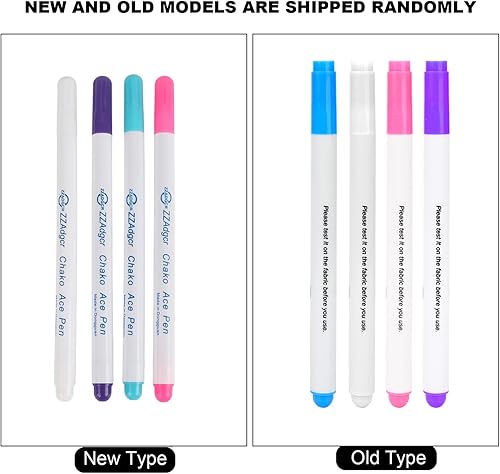 Miniatura 5 de Bolígrafo de marcado de tinta que desaparece, pluma borrable con agua y aire, marcador de tela, marcado temporal, pluma de desaparición automática