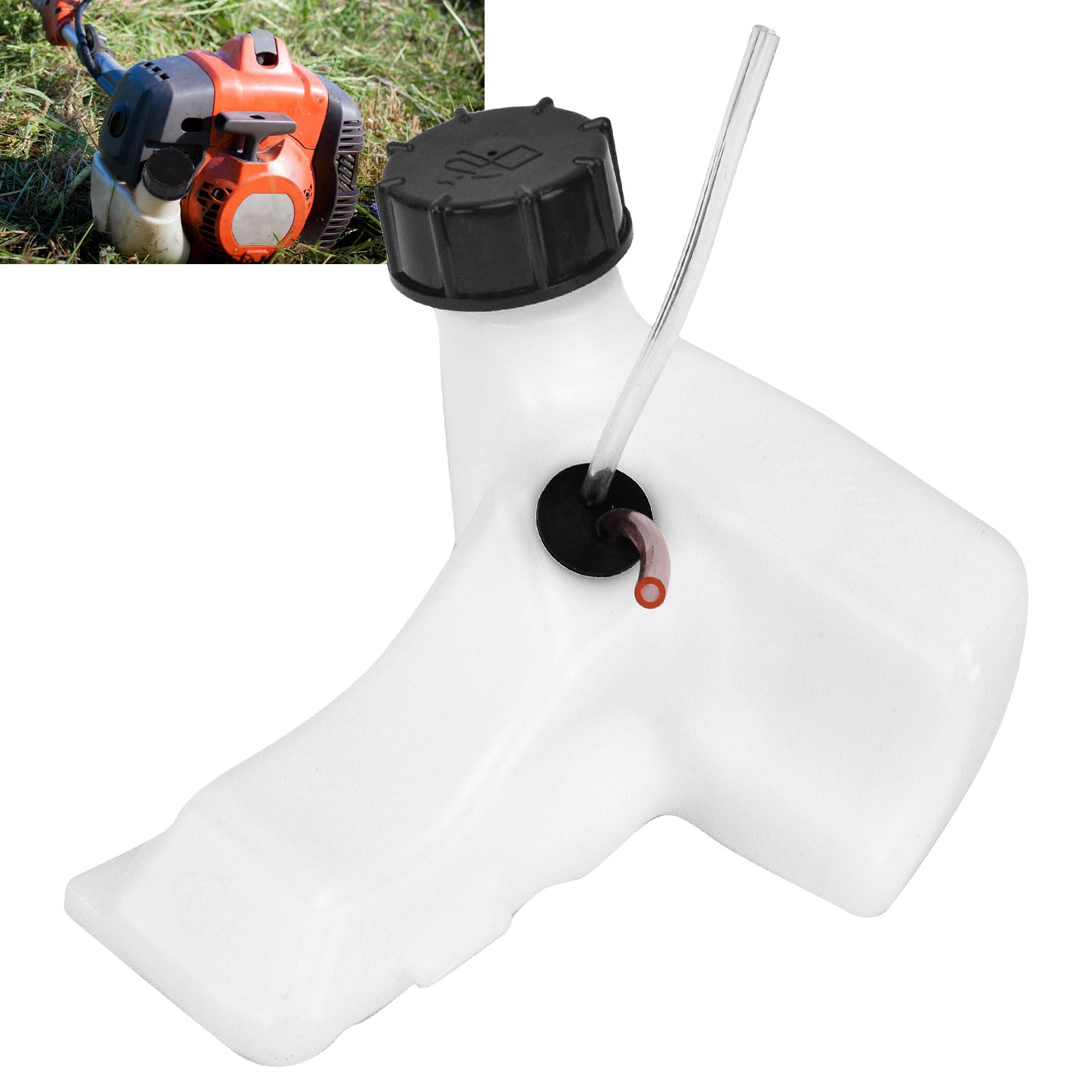 545180870 Fuel Tank Assembly Compatible with Husqvarna 128C 128L 128LD 128R 128RJ 125R Trimmers Edger, Has Leak-proof Performance