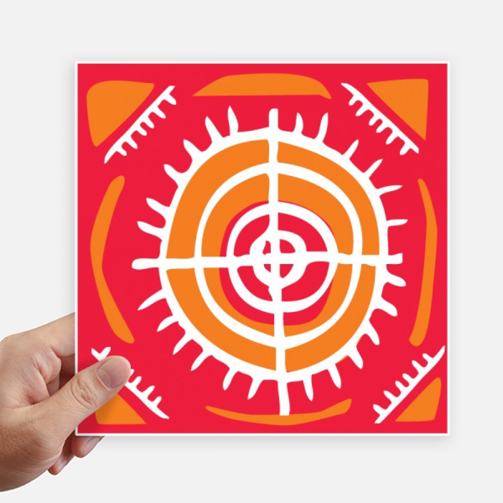 Sticker Mexique Totems Civilisation Ancienne pour personnaliser votre valise et ordinateur