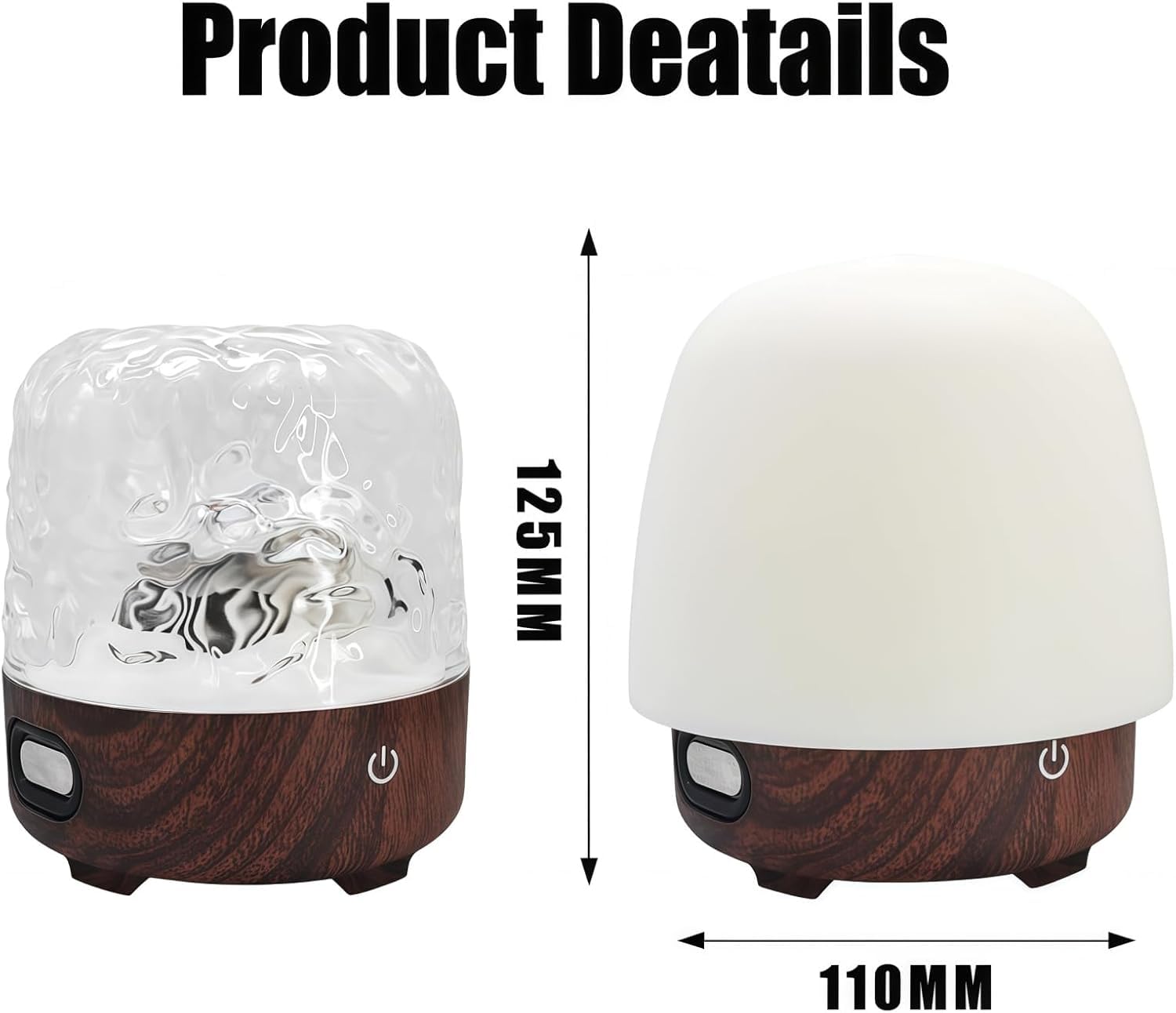 Lunie Lamp | Lampe Projecteur De Vagues De L'océan Avec Haut-parleur Bluetooth | Lampe Champignon 16 Couleurs Avec Télécommande Pour Décoration De Chambre à Coucher, Salon