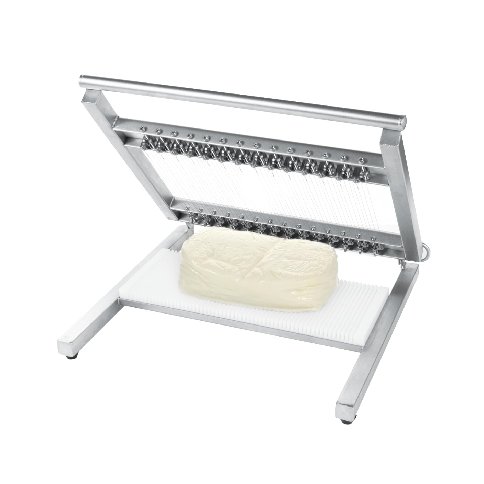 BOSKA Soft Cheese Slicer Stainless Steel - Mozzarella Cutter - Best for Soft Cheese, Tofu and Eggs - Multifunctional Rust-Proof Shredder