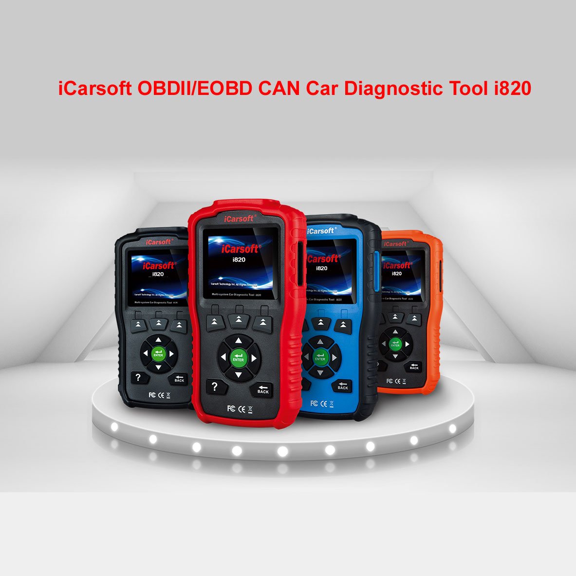 OBDII/EOBD & können motorkontrollleuchte Auto Diagnostic Tool I820 – iCarsoft