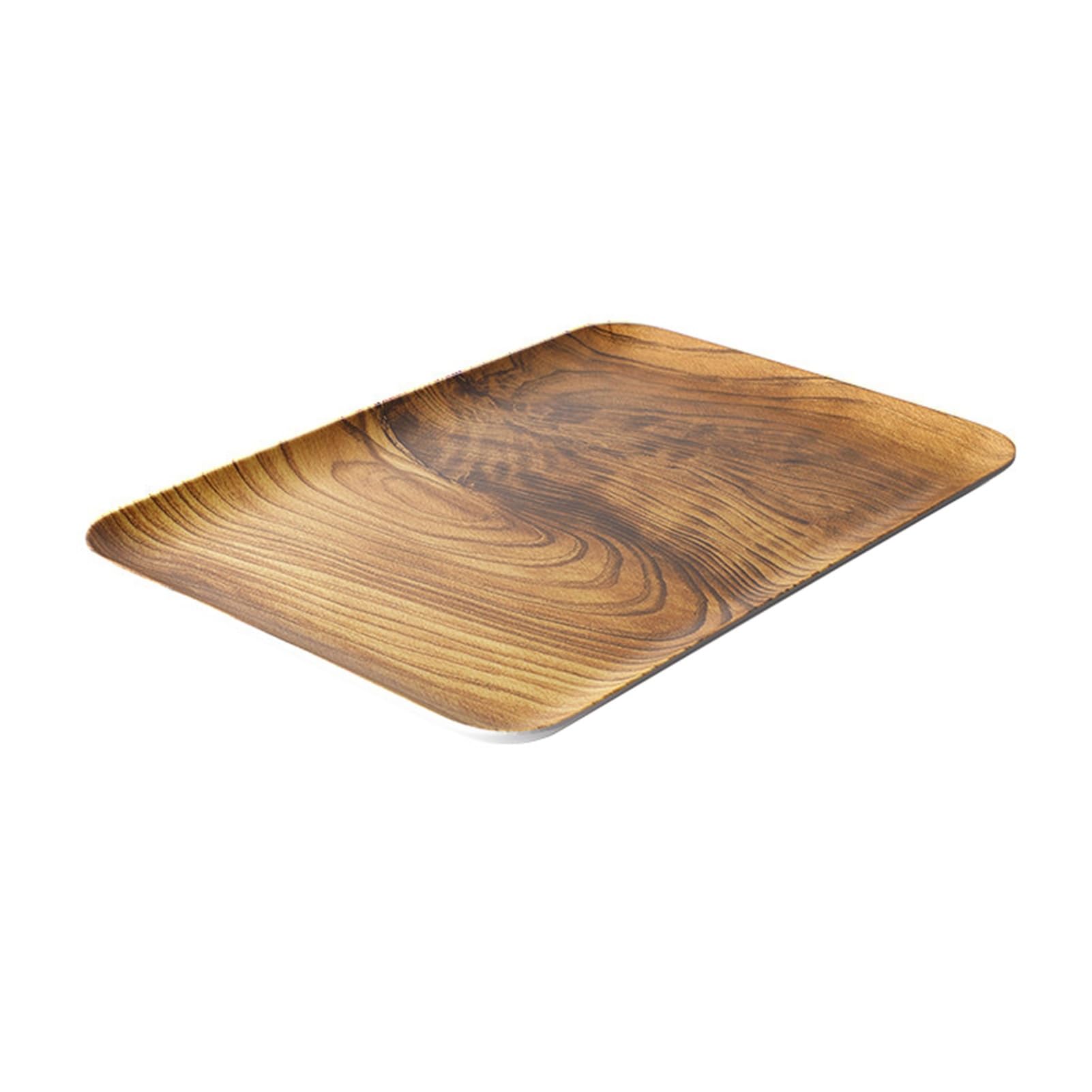 Melamine Trays,Rectangular Pastry,Toiletries Storage Boxes,Suitable for Storing Fruits and Snacks(Color1)
