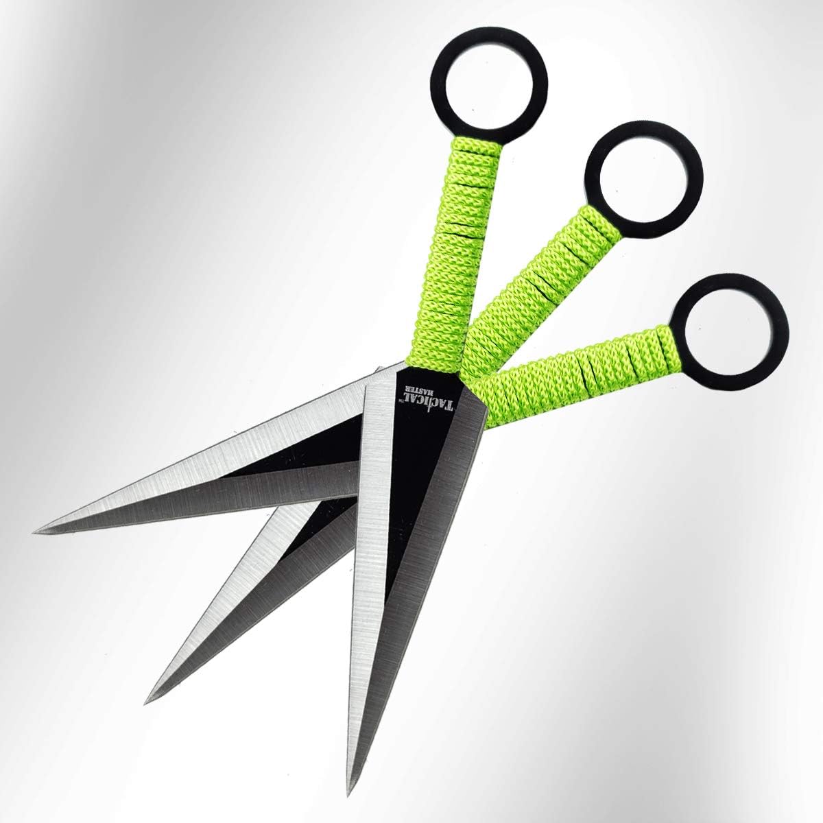 28 Inch Fixed Blade Machete with 3 Matching Utility Blades Set for Outdoor Activities Display and Gift ´- Green