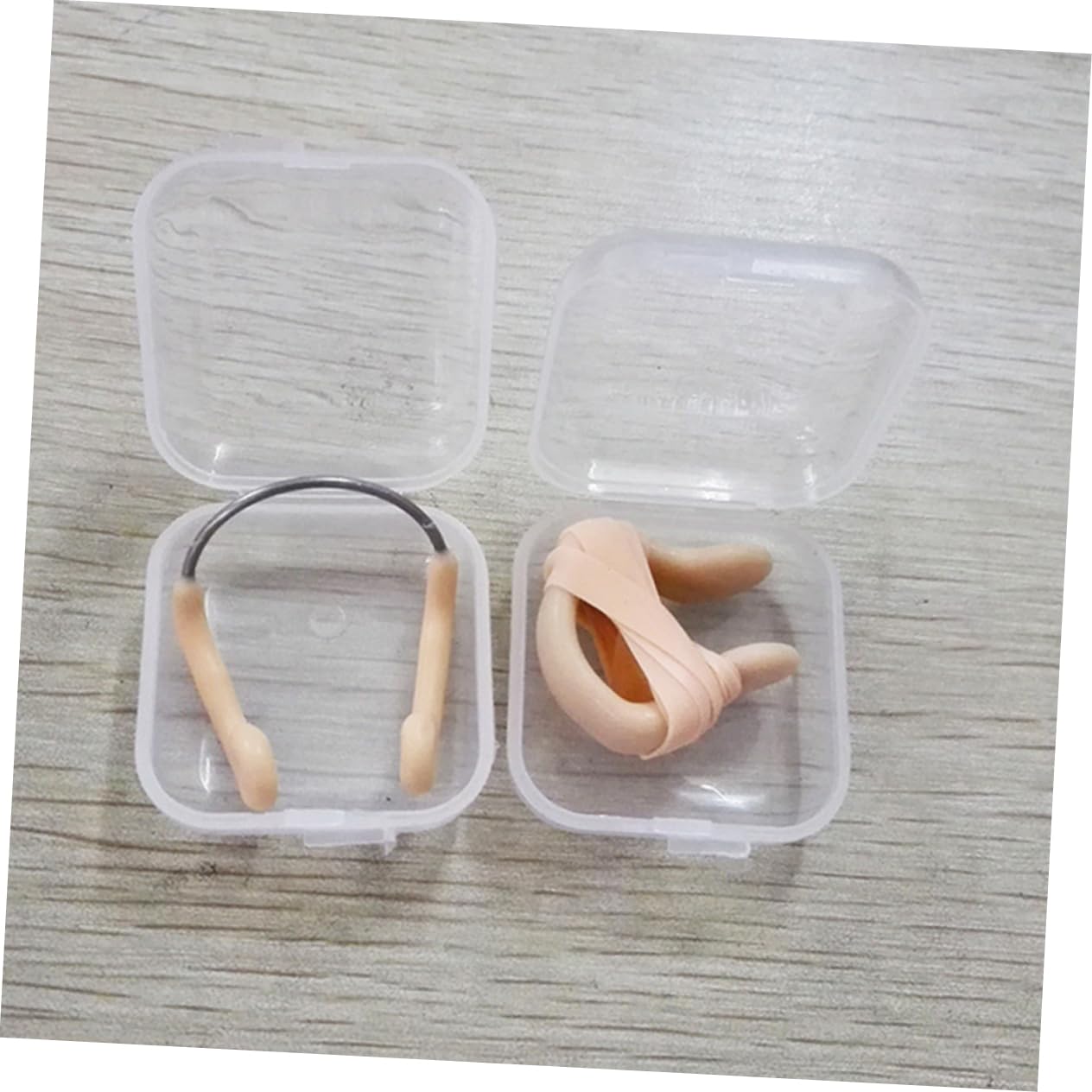 SUPVOX Clip del Naso A Filo Nuotata Nuotatore Nuotatori Accessori Nuoto Adulti Coperture Fermaglio per Il Naso in Filo Metallico Acciaio Inossidabile