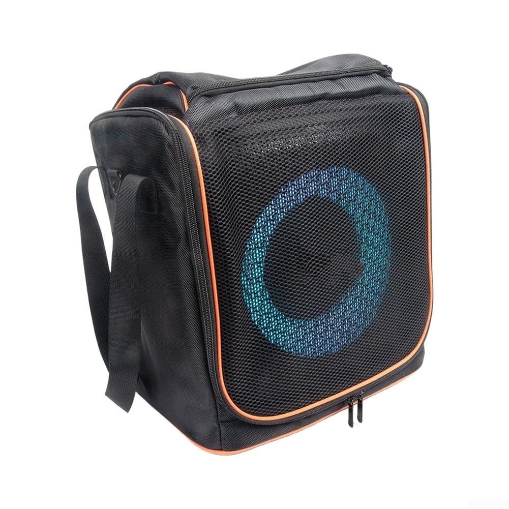 Hartschalen-Tragetasche für JBL für PartyBox für Encore Essential2, wasserdichte Nylon-Lautsprecher-Aufbewahrungstasche mit 60 mm Polsterung, tragbar