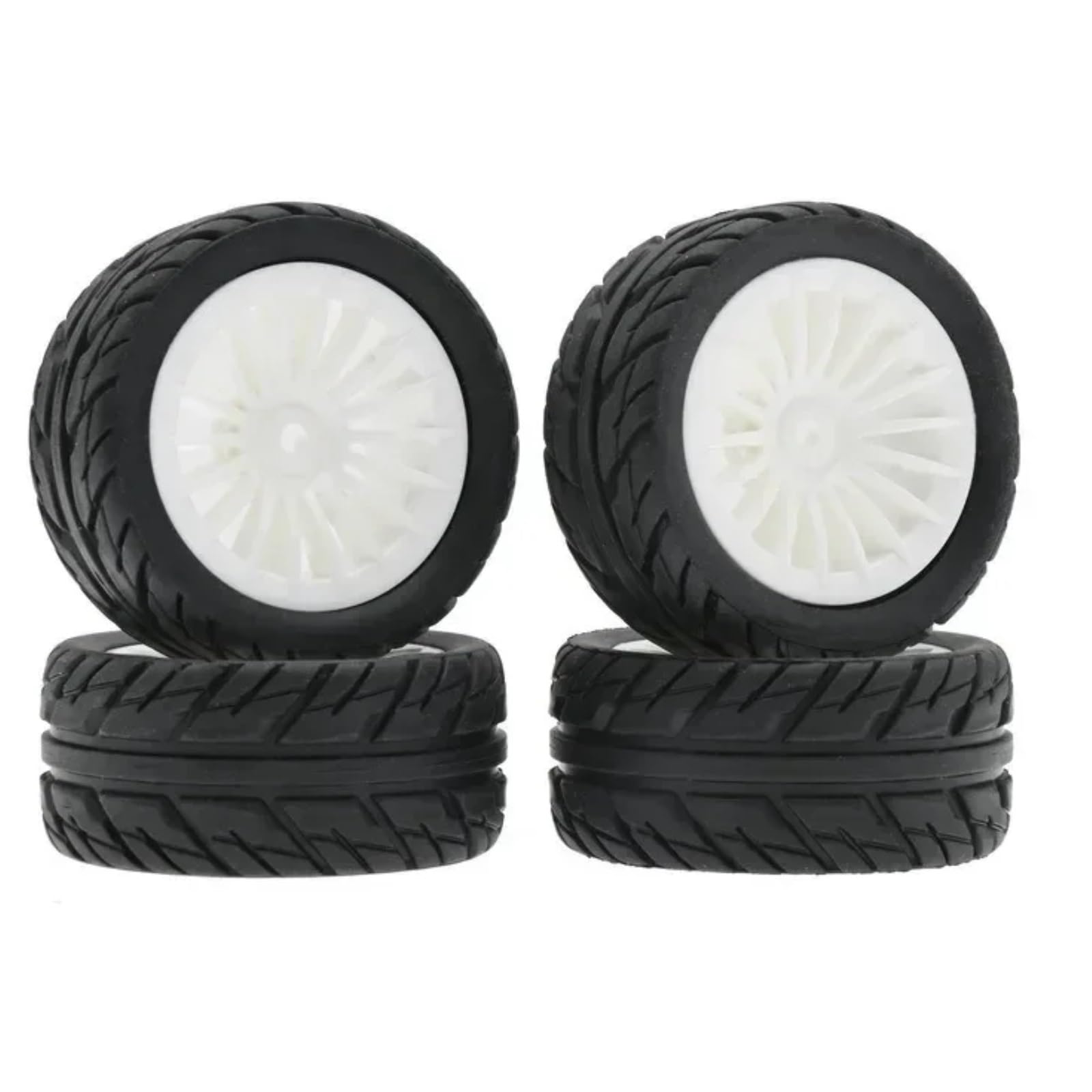 para SG1603 para SG1604 para SG1605 para UDIRC UD1601 UD1602 UD1603 UD1604 1/16 4 Uds 50mm Rueda Neumático Goma Piezas Actualización Coche RC Reemplazar Piezas NeumáTicos RC