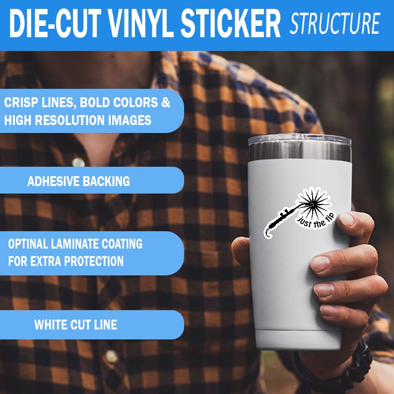 Miniatura 4 de Akira Just The Tip Sticker, Welder Course Sticker, Welder Machine Sticker, Welding Helmet Sticker, Water Assitant Die-Cut Vinyl Funny Decals for