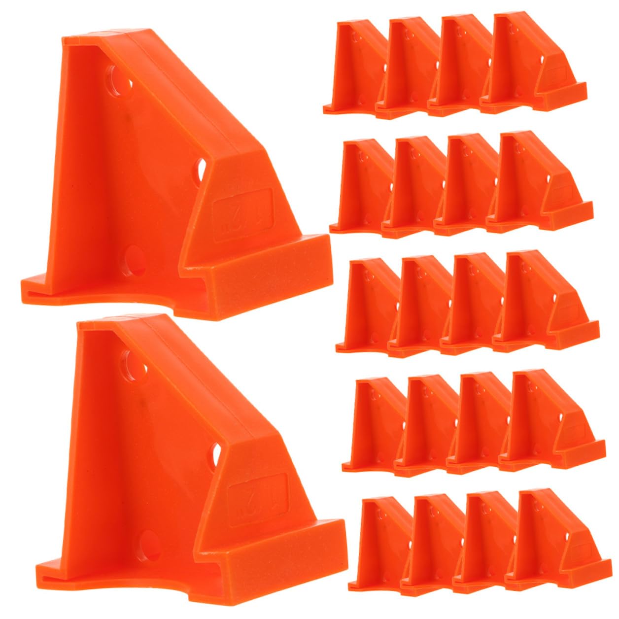 Yardenfun 30 Piezas Cuñas Espaciadoras para Suelo Kit Instalación Parquet Laminado Vinilo Tarima Flotante Herramientas Prácticas Madera