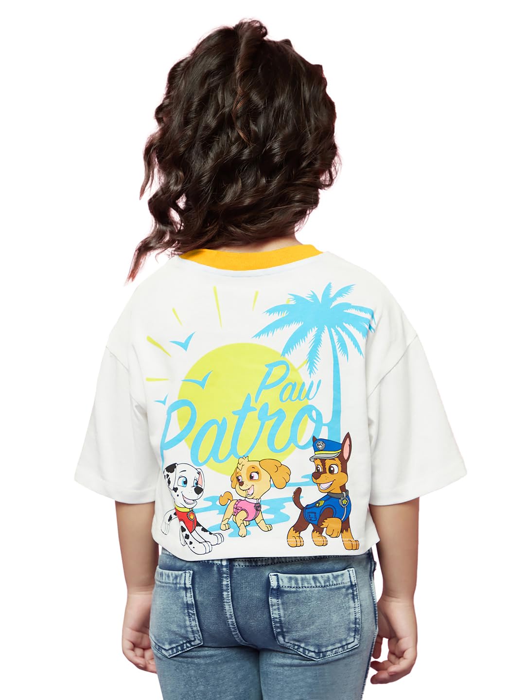 SPUNKIES Boys Cotton White Tshirt