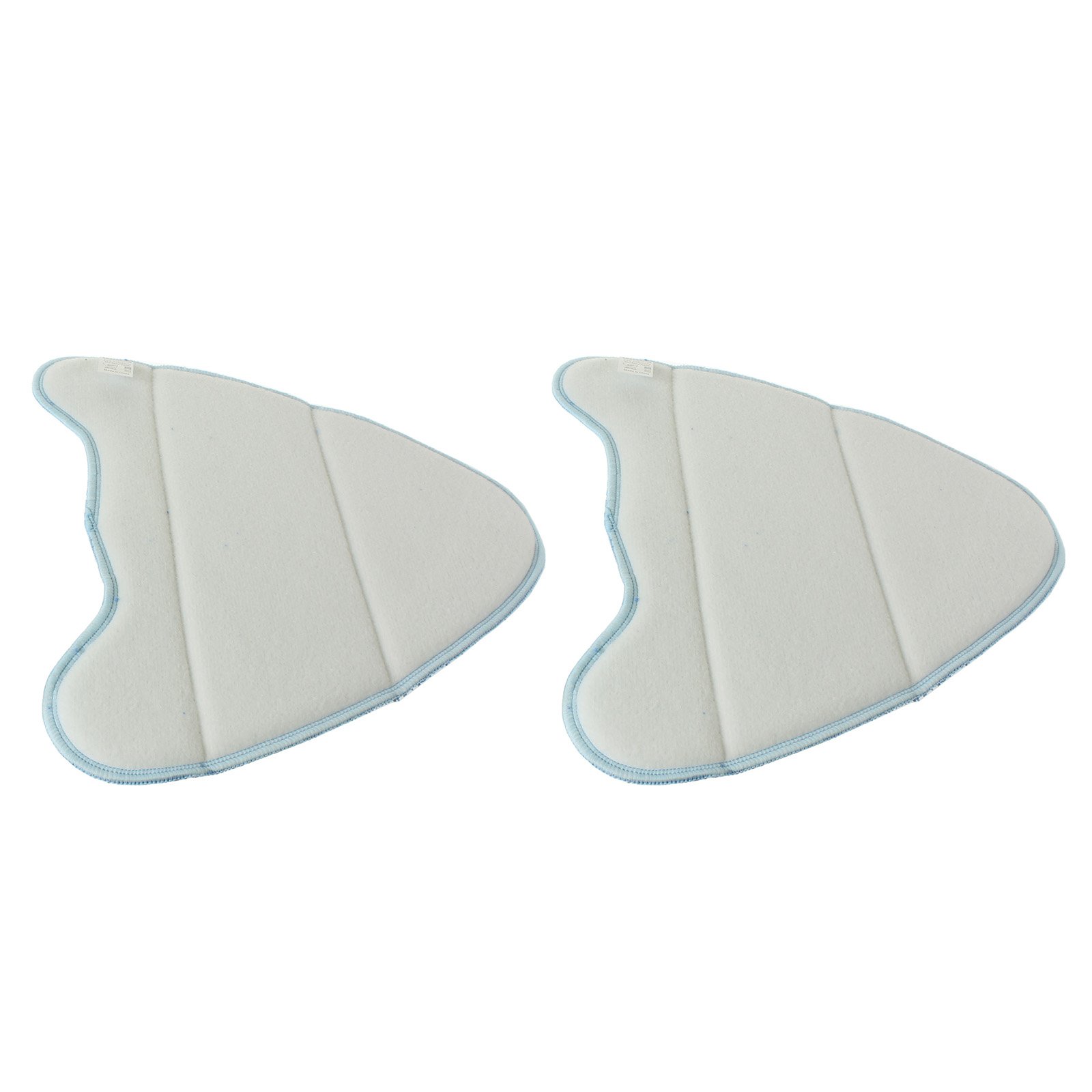 SPARES2GO Washable Microfibre Cover Pads for Beldray 5-in-1 9-in-1 Steam Cleaner Mop (Pack of 4