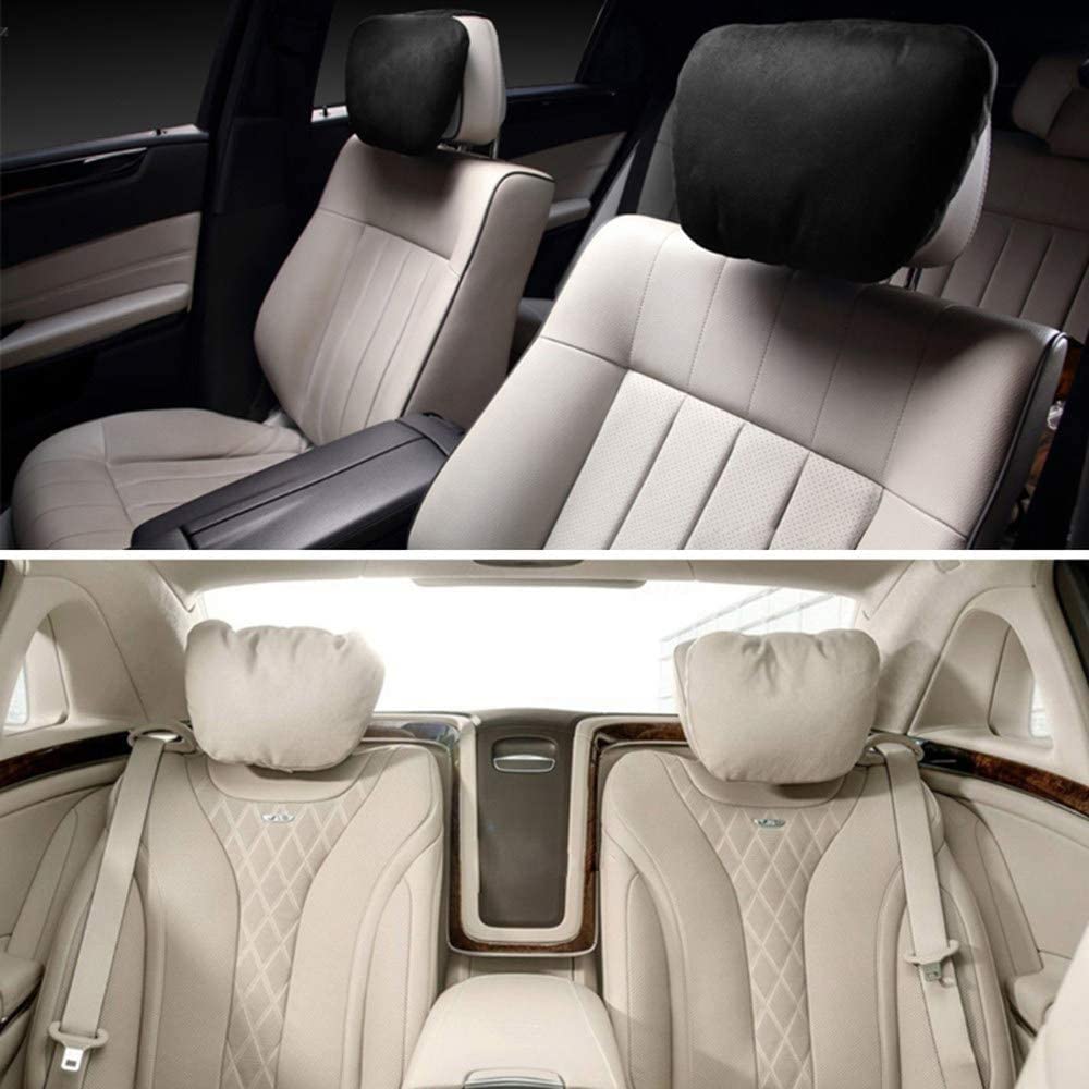 Beige cuscini per auto di lusso in Alcantara e pelle - Ford
