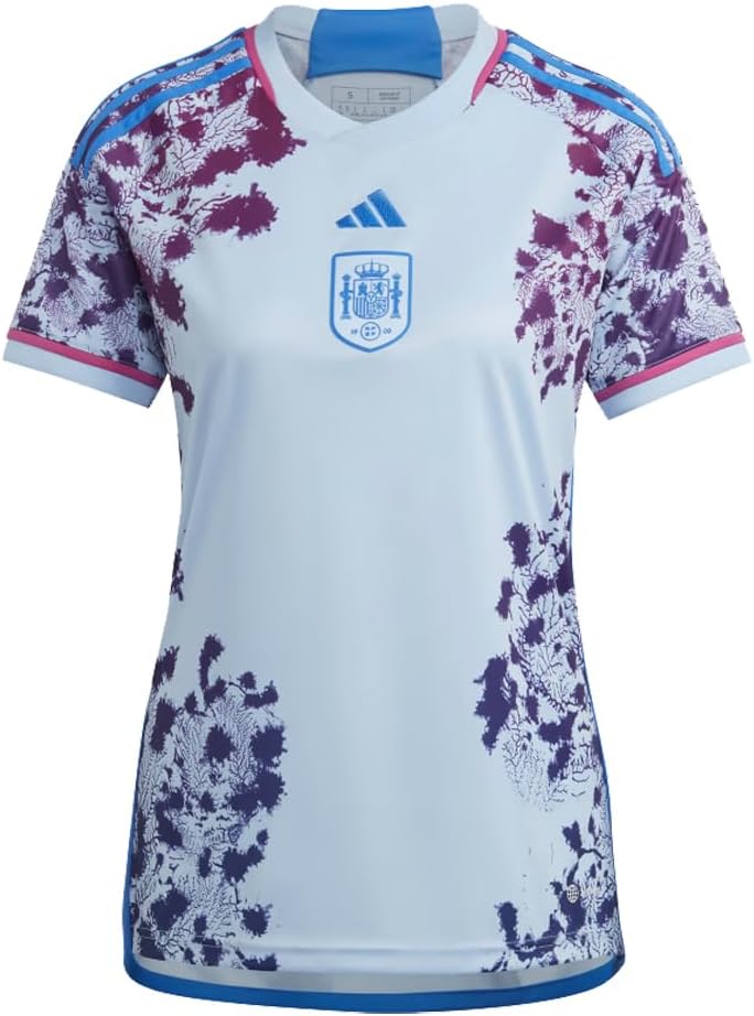 adidas Spain Women's Away Jersey World Cup 2023 (US, Alpha, X-Large, Regular, Regular)