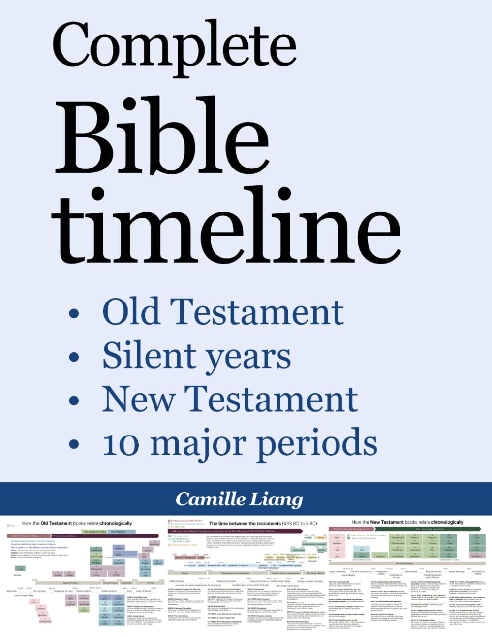 Bible Timeline: A Chronological Bible Study Guide from Genesis to Revelation: 15 infographic timelines from Genesis to Revelation to help you take a ... entire Bible’s story from beginning to end