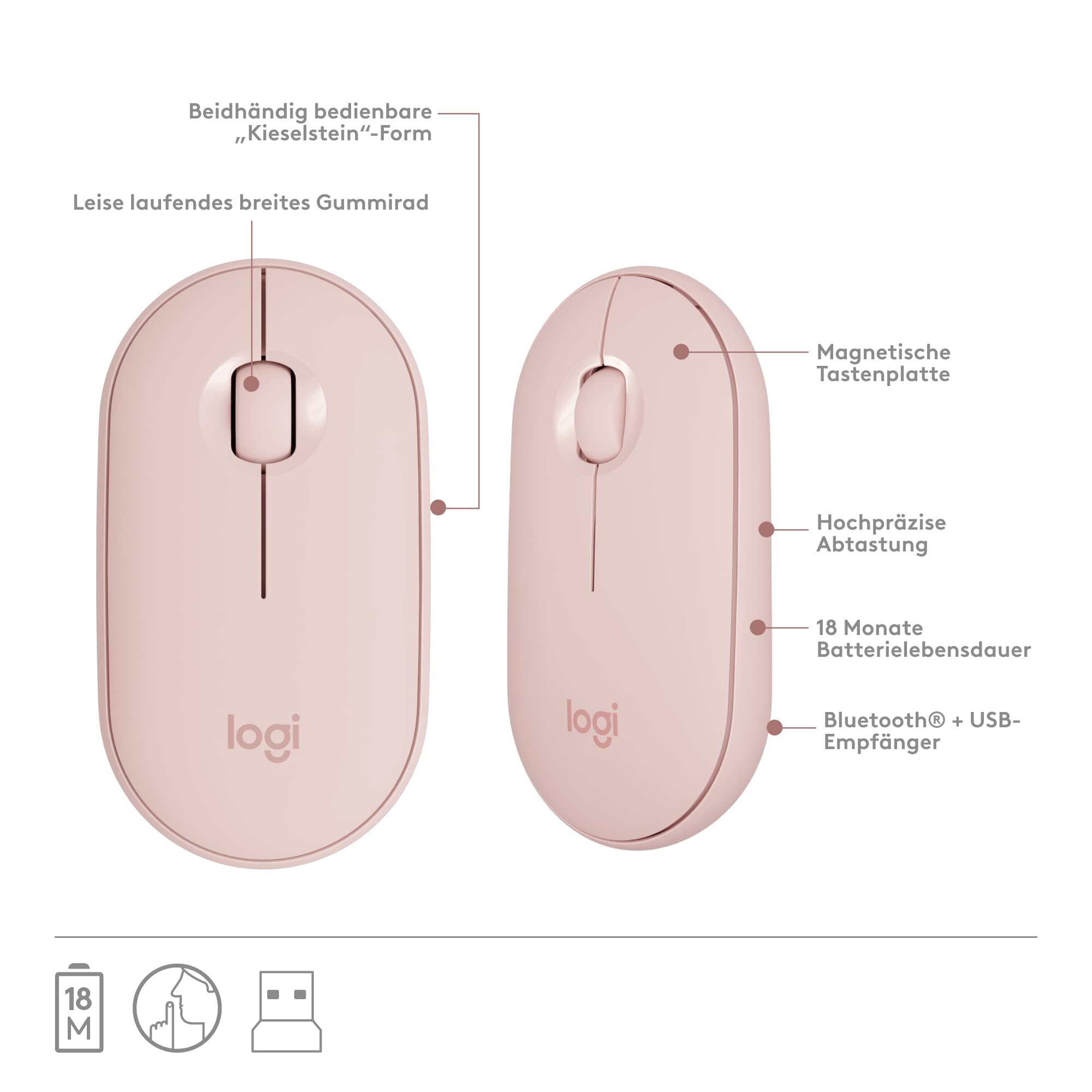 Logitech MK470 Delgado Combo - DEU QWERTZ