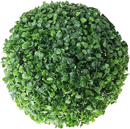 Miniatura 1 de MAGICLULU Bolas de topiario artificiales para plantas artificiales, bolas decorativas de boj sintético, bola de topiario artificial de 13.8 in para