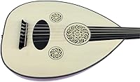 Vista 5 de Etapa de Oud Eléctrica Profesional Turca HSO-302E Instrumento Musical de Cuerda Oud Ud Aoud