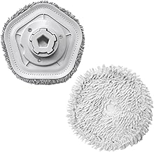 Odashen Lot de 2 Chiffons de Rechange pour aspirateur Xiaomi Dreame W10/W10 Pro