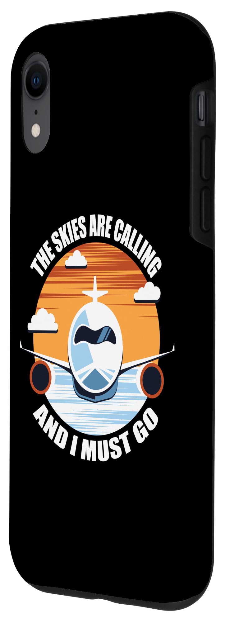 iPhone XR The Skies Are Calling And I Must Go Aviation Pilot Case - Image 2
