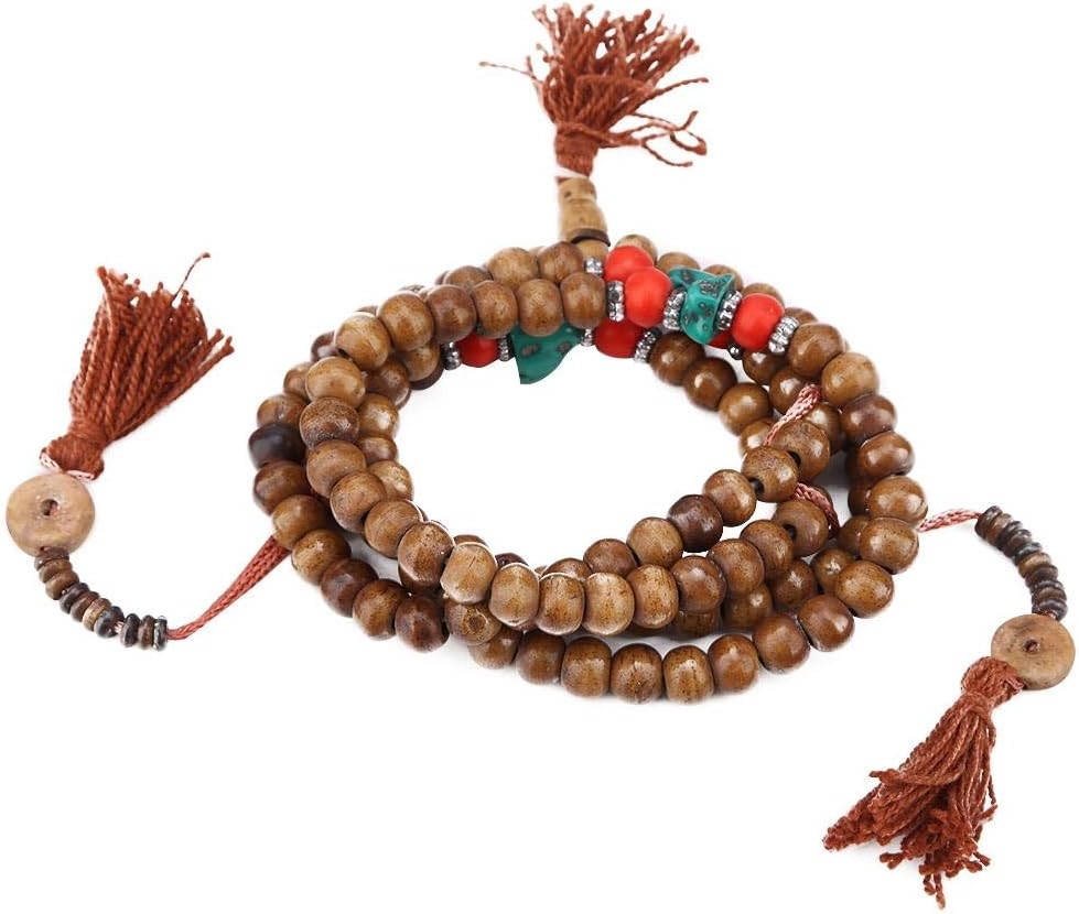Mala Bracelet Malay Bead Prayer Necklace Prayer Beads Buddhist Prayer for Women Gift