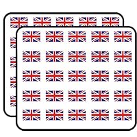 UK British Union Jack Flag Sticker for Scrapbooking, Calendars, Arts, Kids DIY Crafts, Album, Bullet Journals