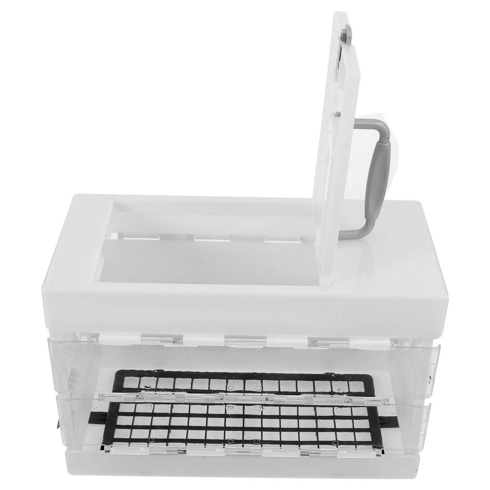 POPETPOP Portable Pet Carrier Bird Cage Portable Bird Travel Carrier Cage: Foldable Parrot Travel Carrier with Handle for Small Canaries Parrotlets Lovebirds Conures Cockatiels