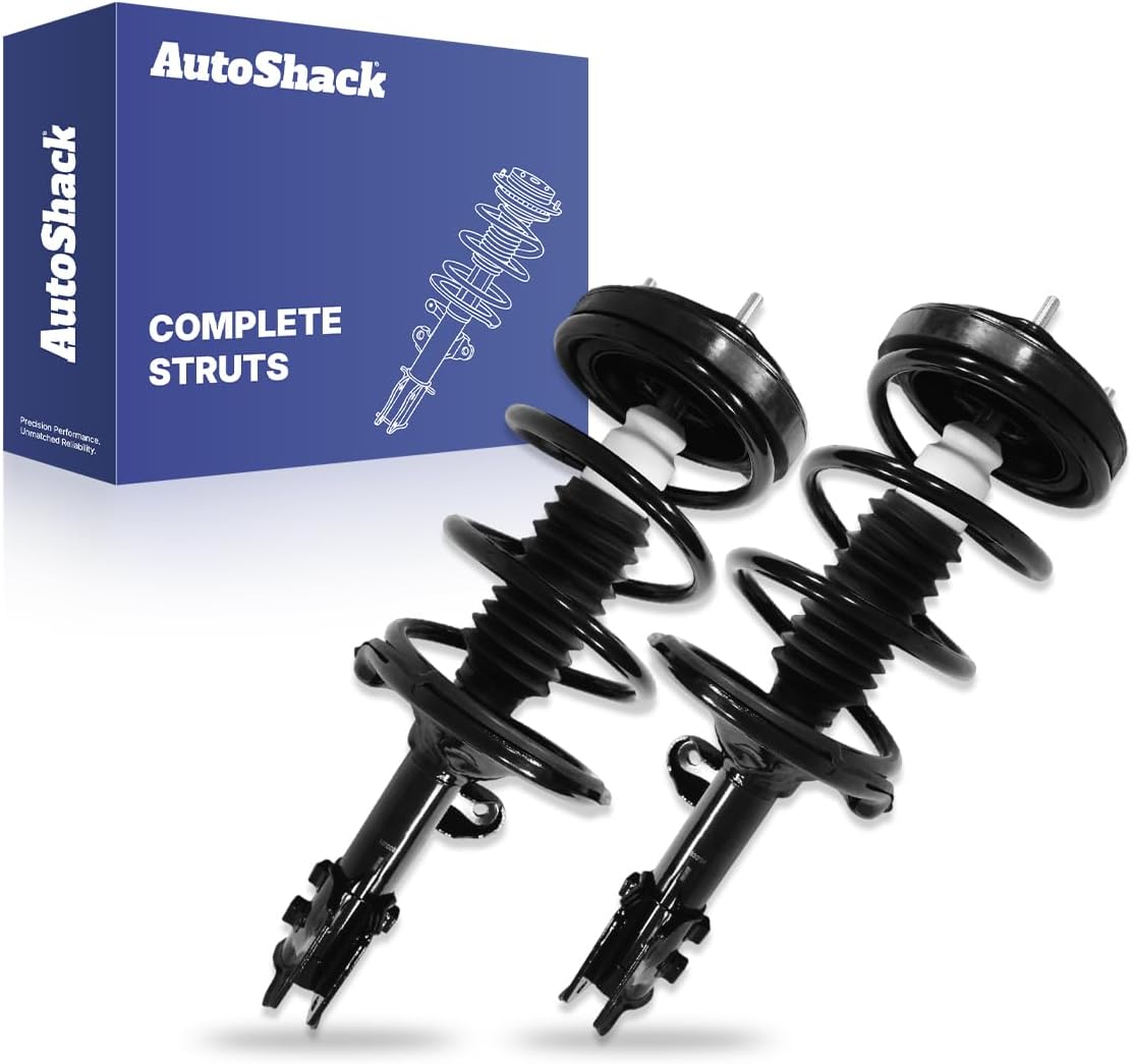 AutoShack Front Complete Strut & Coil Spring Assemblies - Driver and Passenger Side for Kia & Hyundai, Sedona 2006-2012, 2014 Entourage 2007-2010, FWD V6 3.5L 3.8L