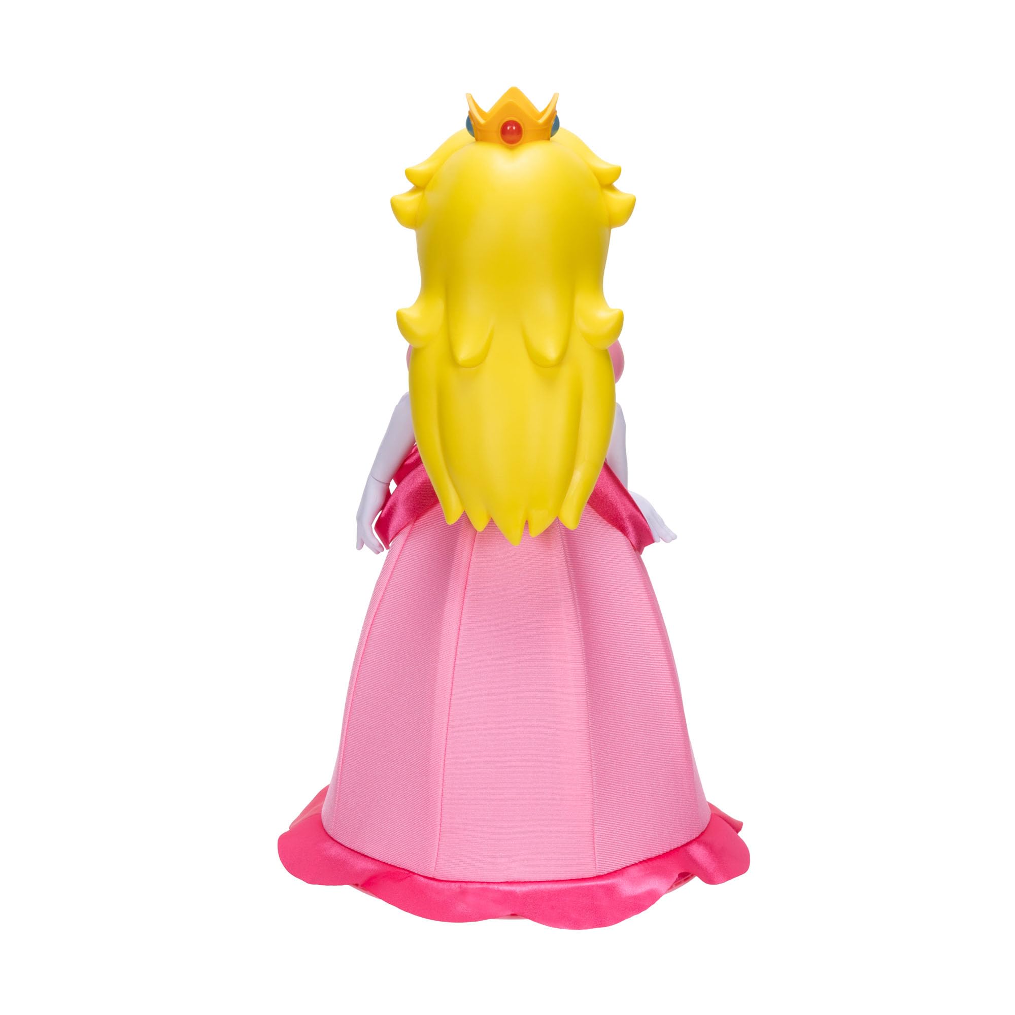 Super Mario Bros Princess Peach Articulated Doll by Jakks Pacific, Poseable  with Iconic Dress & Crown