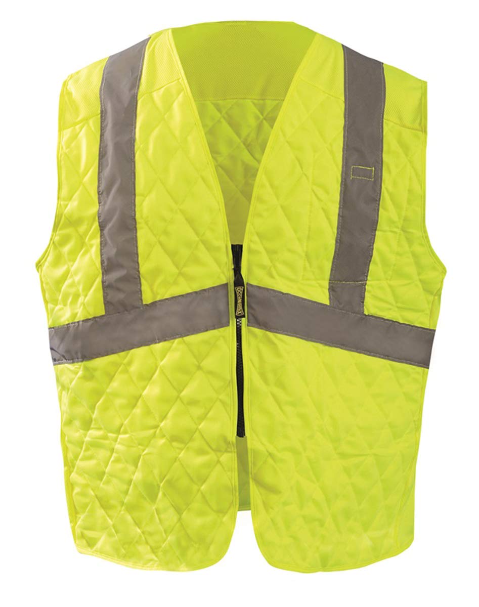 OccuNomixMens Miracool Plus High Viz Ansi Class 2 Evaporative Cooling Vest
