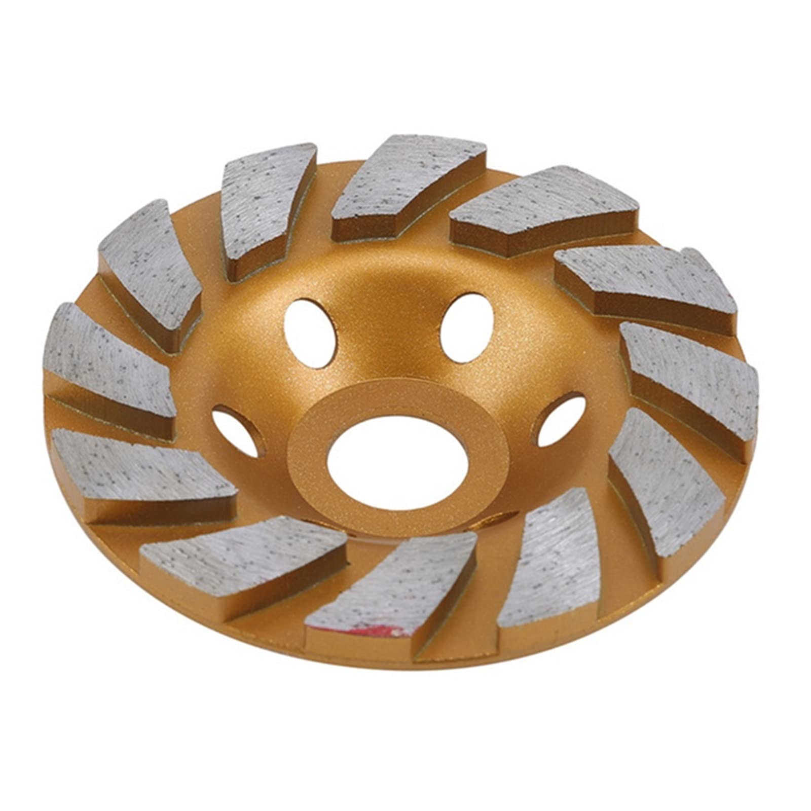 Arkusz ścierny diamentowy, 4-calowa 8-otworowa szlifierka segmentowa HGS, tarcza diamentowa do szlifowania garnków, beton, granit, kamień, szlifierka, narzędzie elektryczne DIY
