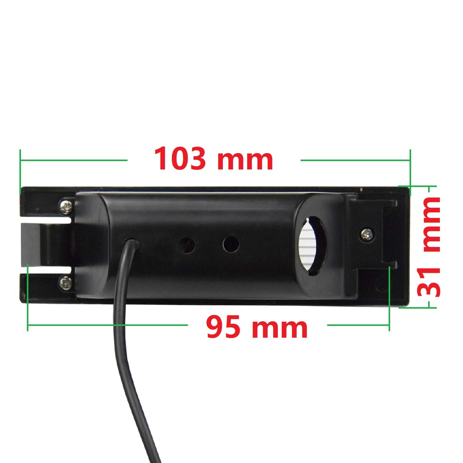 HD telecamera di retromarcia Retrocamera Telecamera Posteriore retromarcia per Luce Targa per Opel Astra H Corsa D Vectra C Tigra Meriva A Insignia