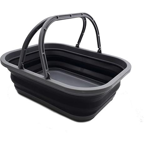 SAMMART Portable Garden Basket for Collecting Vegetables