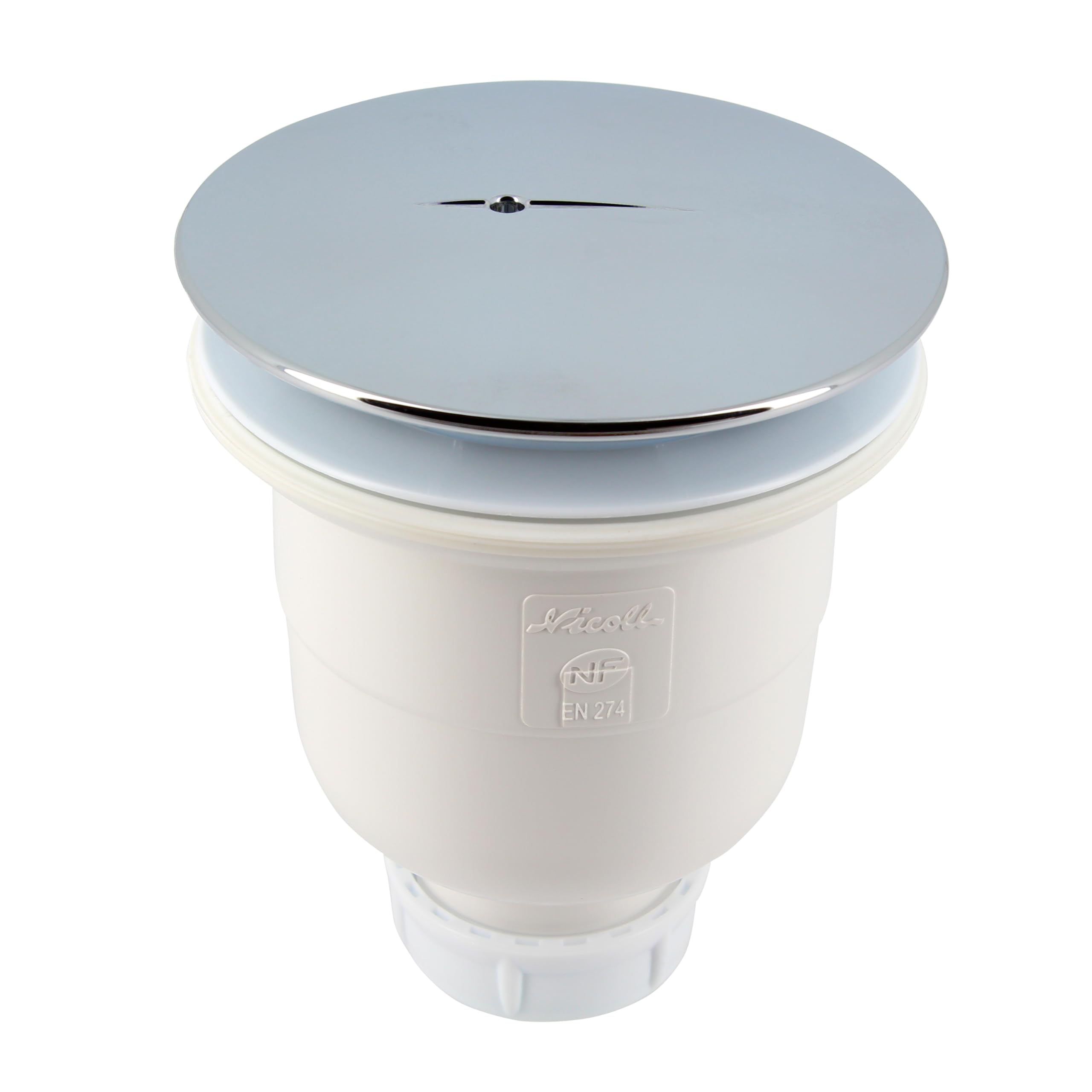Bonde verticale pour receveur ø 90 mm