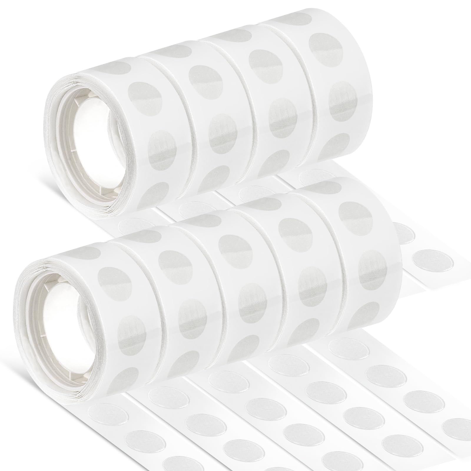 Hononwii 900 PCS Glue Dots for Balloons, Removable Balloon Sticky Spots, Extra Strong Glue Dots for Birthday Party Wedding Christmas Decorations and DIY Scrapbooking Craft. (900 PCS)