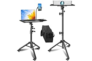 Piano Tray Under Desk, Adjustable Laptop Stand with Mouse Tray and Wheels