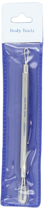 Body Toolz Ferramenta Facial de Aço Inoxidável com Duplo Laço, BT4000